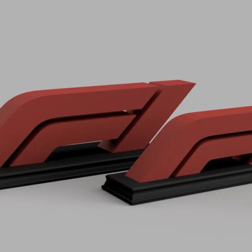 Formula 1 logo new, motorsport decoration