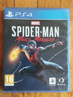 Spider-Man Miles Morales PS4 game used, Greek version