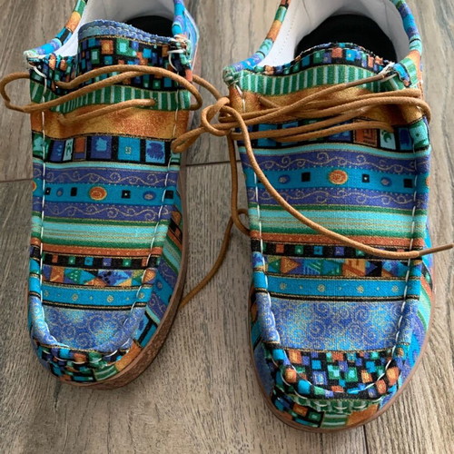 Walking shoes new, size 39, turquoise and blue