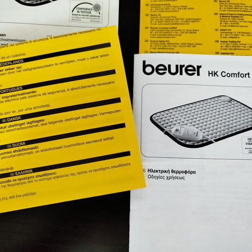 Beurer Cosy HK Comfort electric heating pad new