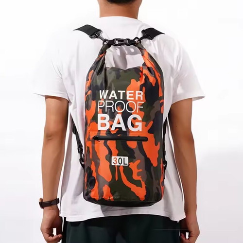 Waterproof bag 30 liters new with straps and external pocket