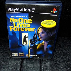 NO ONE LIVES FOREVER PLAYSTATION 2
