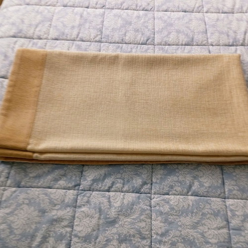 Armchair throw like new, chenille beige 150x150 cm