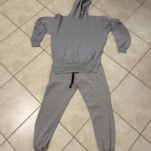 Men's grey set Greek craftsmanship, new, size XXL