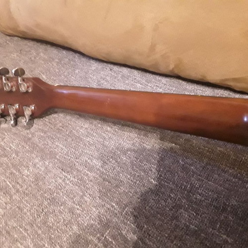 Washburn Electroacoustic Full Solid Guitar with Fisman Preamp and Microphone