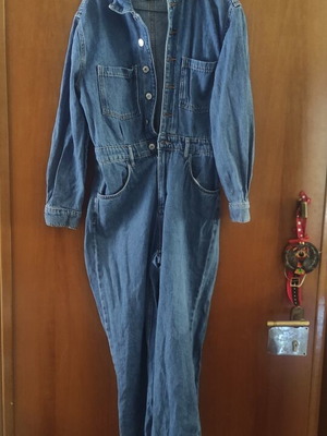 Jean jumpsuit Mango like new, size M 38 10