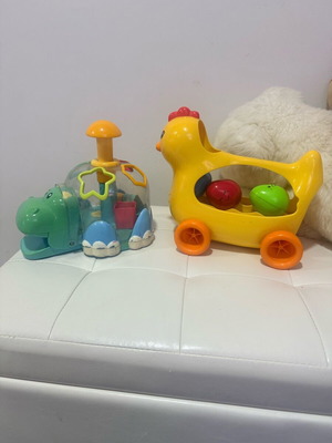 Baby activity toys used from 3 months