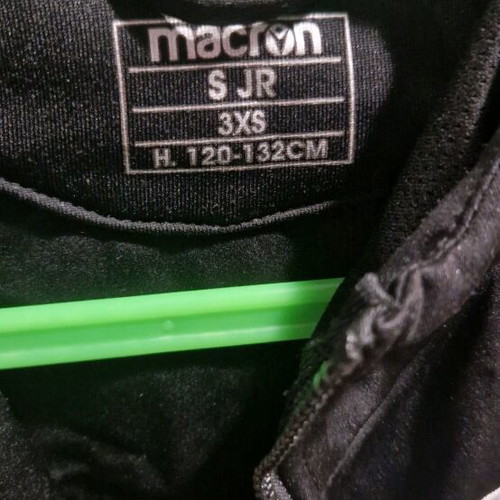 Paok Macron windbreaker like new