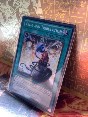 Yu-Gi-Oh! Trial and Tribulation card like new