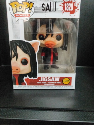 Funko Pop Saw 1820 Jigsaw Chase like new