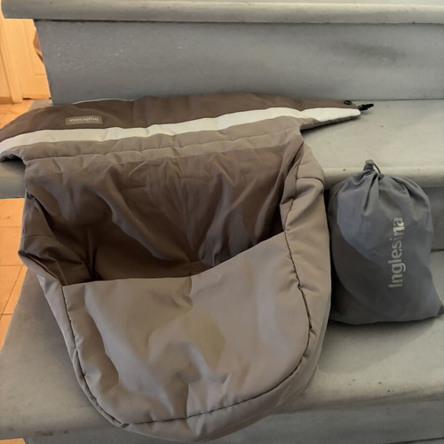 Inglesina stroller with footmuff, mosquito net, rain cover, cup holder
