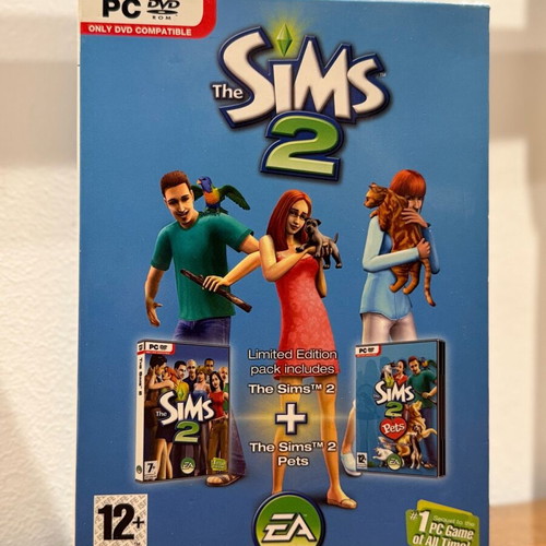 The Sims 2 triple game collection like new DVD for PC