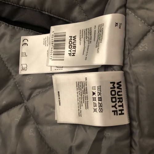 WÜRTH MODYF Fluo EN 20471 Hi-Vis Parka new unworn, XL, yellow