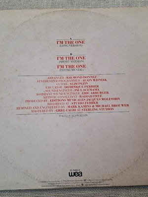 Mia Frye I'm The One 12' βινύλιο μεταχειρισμένο, hip-hop