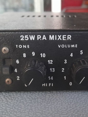 PAL A-203 Car Microphone Amplifier used, 12V