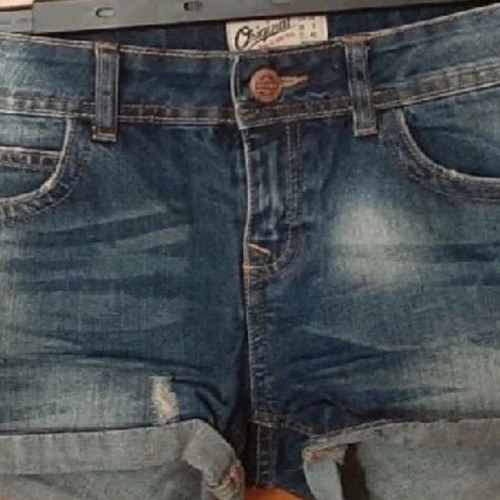 Original denim shorts like new, blue, size S