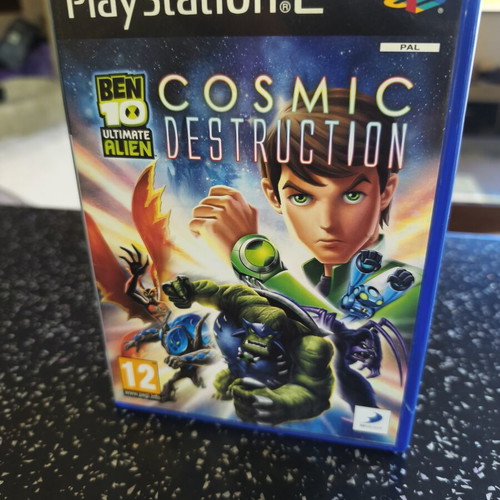 PlayStation 2 game Ben 10 Cosmic Destruction used with manual