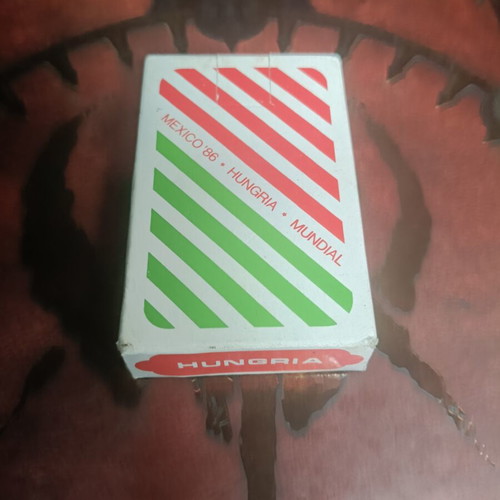Hungary Playing Cards Mundial Mexico 86 like new, official replica
