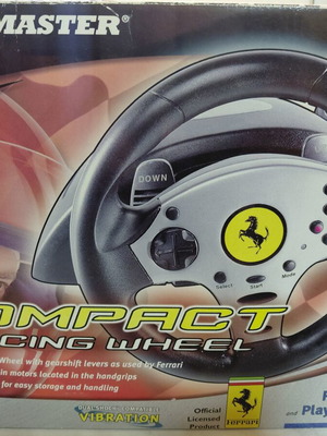 Thrustmaster racing wheel for PS1 and PS2