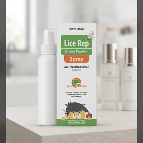 Frezyderm Lice Rep Extreme Repellent Lotion Spray 150ml with 80ml gift
