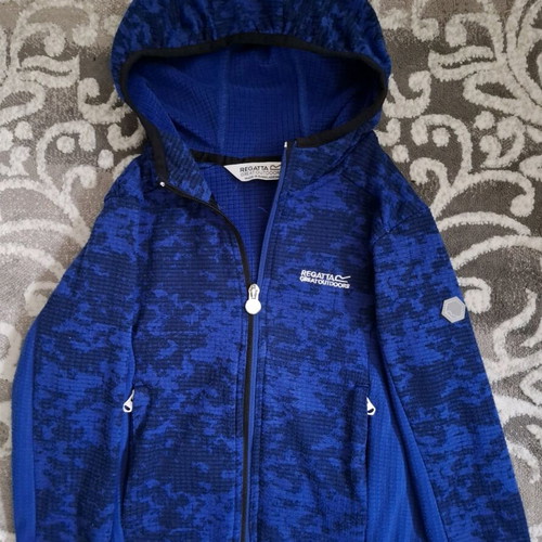 Regatta fleece jacket used, boys size 3-4 years, blue