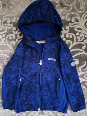 Regatta fleece jacket used, boys size 3-4 years, blue