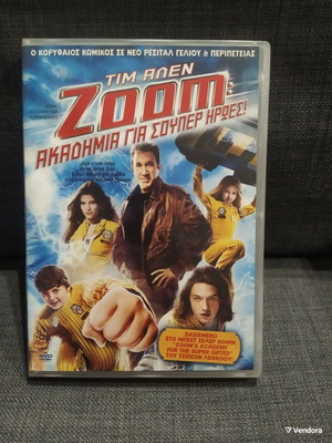 Zoom Academy for Superheroes DVD used, comedy fantasy with subtitles