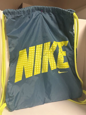 Nike gym backpack like new, blue