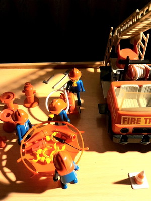Playmobil Lyra 1977 πυροσβέστες, σετ με επιπλέον εξαρτήματα
