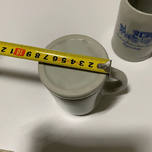 Thurn u. Taxis collectible beer mugs 0.25 l new, set of 2