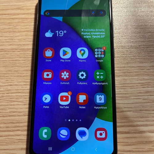 Samsung A52 smartphone like new, white, Android
