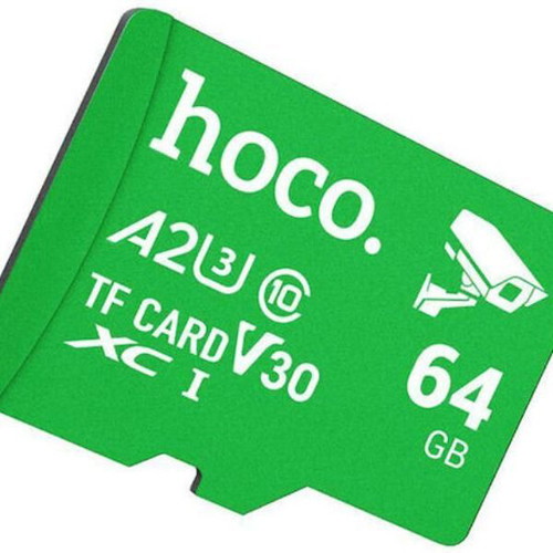 Hoco microSDXC 64GB U3 V30 A2 UHS-I memory card new