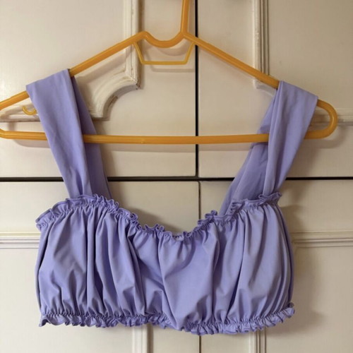 H&M Lilac Bikini Top New, Size M 38 10