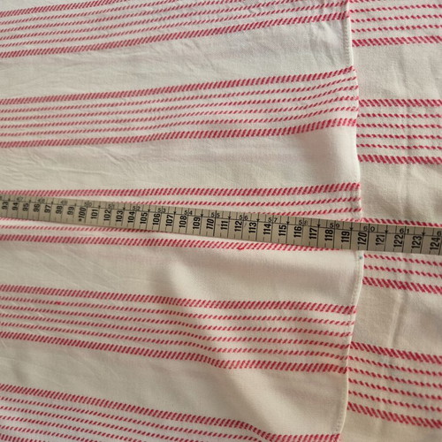 Kaftan like new, white and red, size S