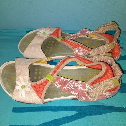 Camper sandals used, set of 2, size 37, colorful