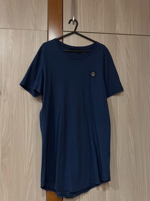 Religion men's short-sleeved dark blue shirt size M like new