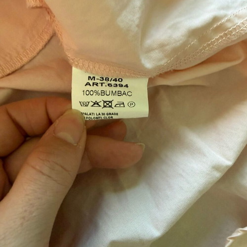 Depot 96 pink cotton midi shirt dress