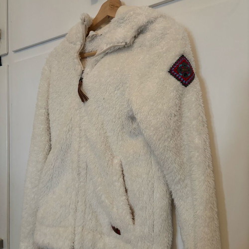 Protest fleece jacket like new, white, size 164 cm