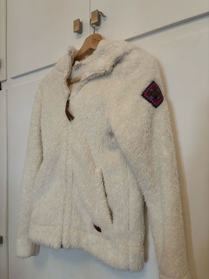 Protest fleece jacket like new, white, size 164 cm