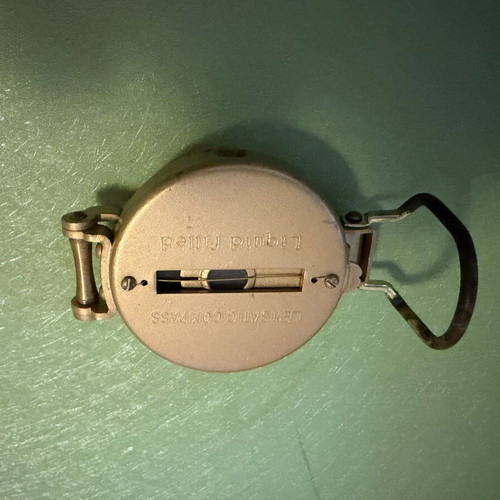 Sei Japan Liquid Filled Lensatic Compass military type used