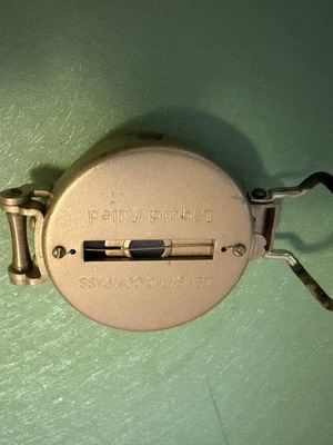 Sei Japan Liquid Filled Lensatic Compass military type used