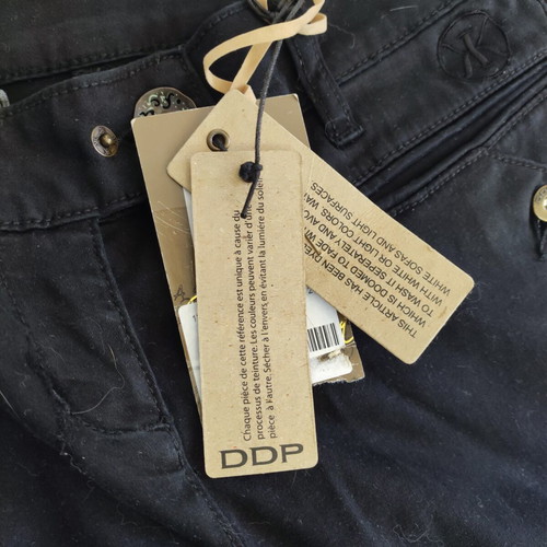 DDP pants low waist, new, size S 36 8, black
