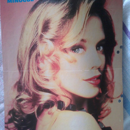 Kylie Minogue & Sting poster used with signs of wear