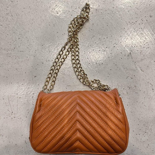 Becato shoulder and crossbody bag new, brown cinnamon
