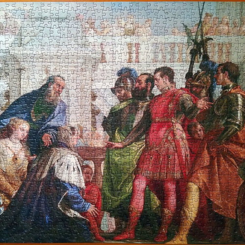 Paolo Veronese The Family of Darius before Alexander 1000-piece puzzle like new