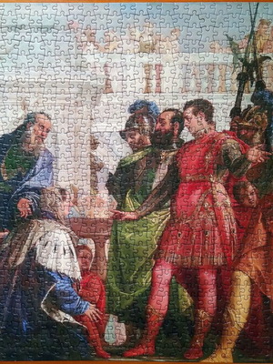 Paolo Veronese The Family of Darius before Alexander 1000-piece puzzle like new