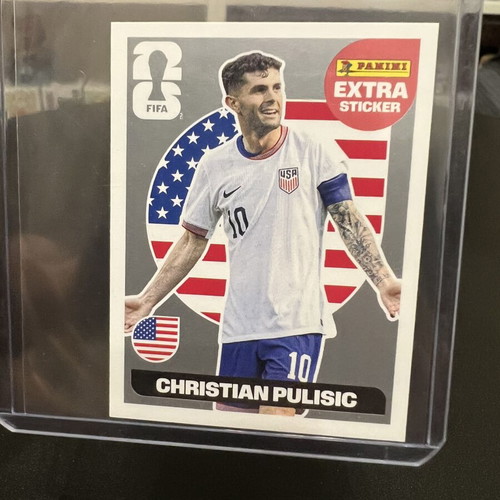 Christian Pulisic Panini Extra Sticker FIFA World Cup 2026 new