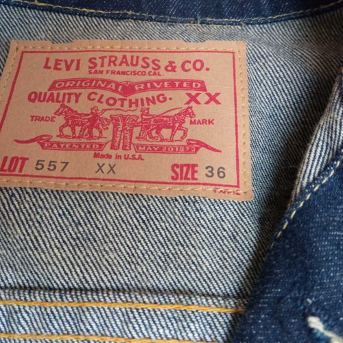 Levi's Vintage Trucker Jacket Type III, dark blue denim