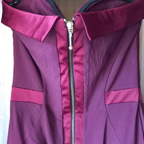 Hybrid dress like new, red, slim fit, size L