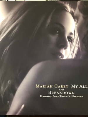 Mariah Carey My All / Breakdown vinyl used, electronic